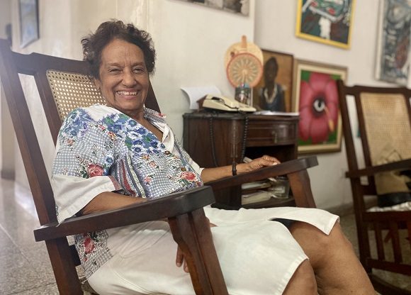 Marta Rojas es la autora del libro “El juicio del Moncada”. Foto: Cubadebate. Marta Rojas es la autora del libro “El juicio del Moncada”. Foto: Cubadebate.