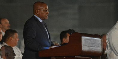 Jacob Zuma, presidente de la República de Sudáfrica Jacob Zuma, presidente de la República de Sudáfrica