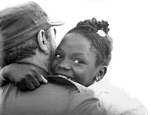 En su pecho, los niños encontraron siempre el cálido y tierno abrazo. Foto: Arnaldo Santos En su pecho, los niños encontraron siempre el cálido y tierno abrazo. Foto: Arnaldo Santos