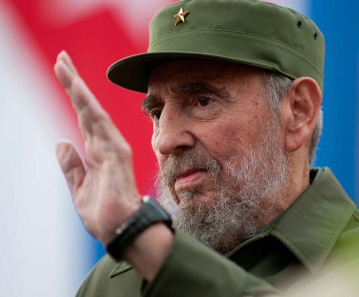 Fidel Castro Foto: Roberto Chile Fidel Castro Foto: Roberto Chile