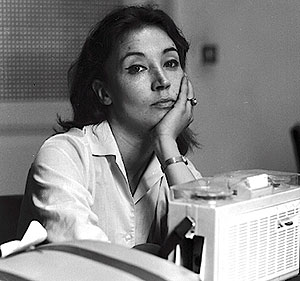 Oriana Fallaci, periodista y escritora italiana. Foto: Internet Oriana Fallaci, periodista y escritora italiana. Foto: Internet