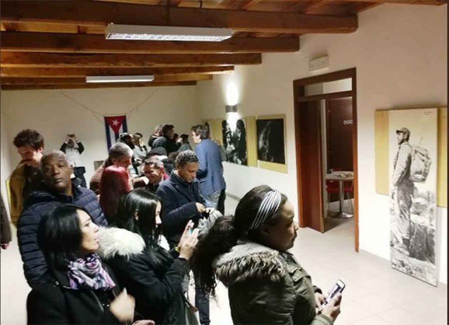 Exposición en Roma sobre Fidel Castro y Ernesto Che Guevara Exposición en Roma sobre Fidel Castro y Ernesto Che Guevara