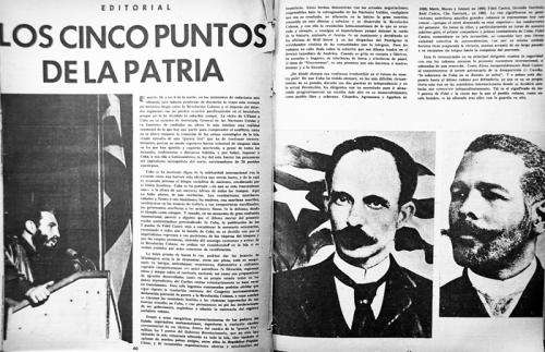 “La única prueba de buena fe que podrían dar los jerarcas de Washington sería la de desmontar, pieza por pieza, toda su maquinaria de intrigas anticubanas”, subrayaba el editorial