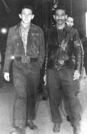 Raúl y Almeida, en México días antes de la salida.