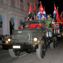 Jóvenes reeditan la Caravana de la Libertad en Cienfuegos