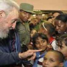 Fidel experimentó siempre un gran amor por los niños. (Foto: rediohc.cu).