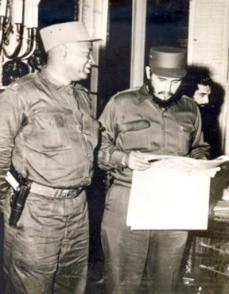Sarría, en 1959, con Fidel en el Palacio Presidencial. Foto: Archivo de Granma Sarría, en 1959, con Fidel en el Palacio Presidencial. Foto: Archivo de Granma