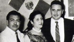 Arsacio Vanegas; María Antonia González, quien fue el vínculo entre la familia Vanegas y los revolucionarios cubanos, y Fidel Castro. Arsacio Vanegas; María Antonia González, quien fue el vínculo entre la familia Vanegas y los revolucionarios cubanos, y Fidel Castro.
