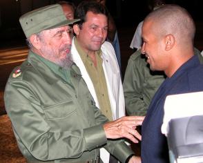 Un diálogo inolvidable para Cepeda con el líder de Revolución cubana tras ganar el oro olímpico de Atenas 2004. Un diálogo inolvidable para Cepeda con el líder de Revolución cubana tras ganar el oro olímpico de Atenas 2004.