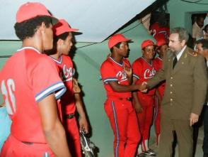 Juego de béisbol entre Cuba y Estados Unidos