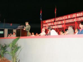 Inauguración de la escuela especial “Solidaridad con Panamá”