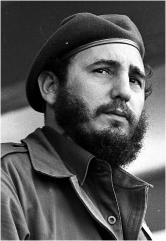 Fidel en un acto en El Cacahual, el 7 de diciembre de 1961. La foto fue tomada por Liborio Noval.